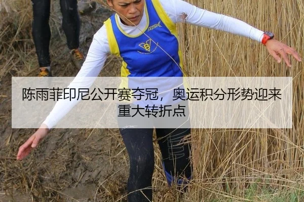 陈雨菲印尼公开赛夺冠，奥运积分形势迎来重大转折点